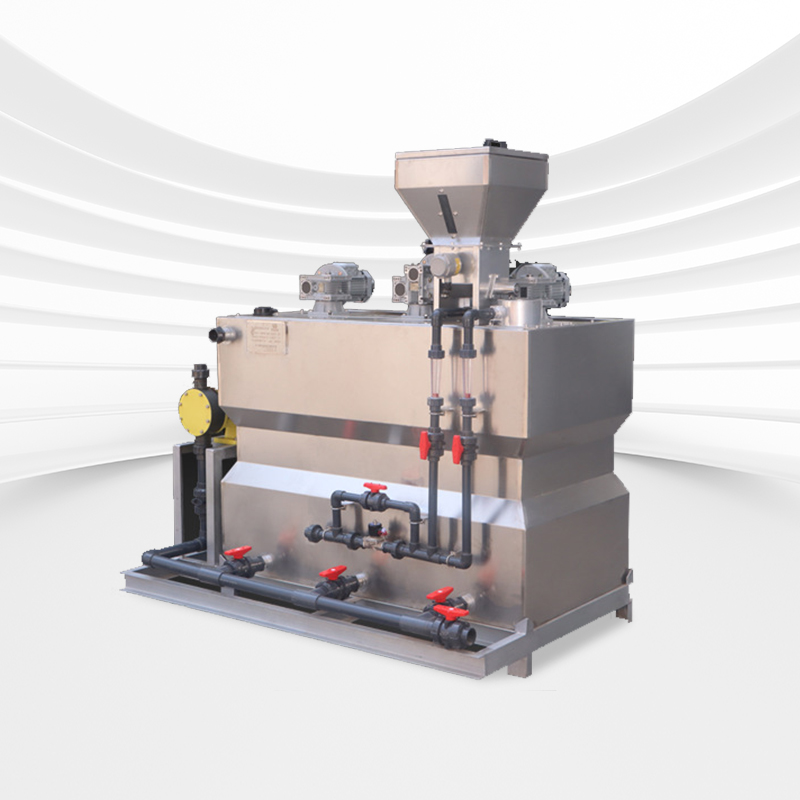 三槽式自動溶藥裝置